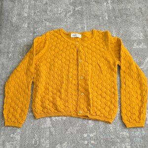 H&M Golden Yellow Women's Cardigan